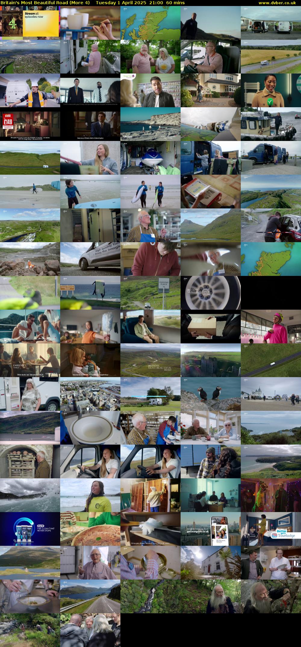 Britain's Most Beautiful Road (More 4) Tuesday 1 April 2025 21:00 - 22:00