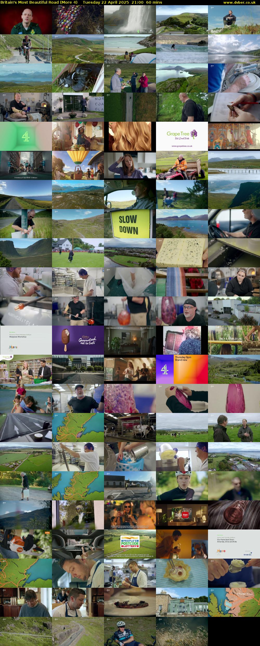 Britain's Most Beautiful Road (More 4) Tuesday 22 April 2025 21:00 - 22:00