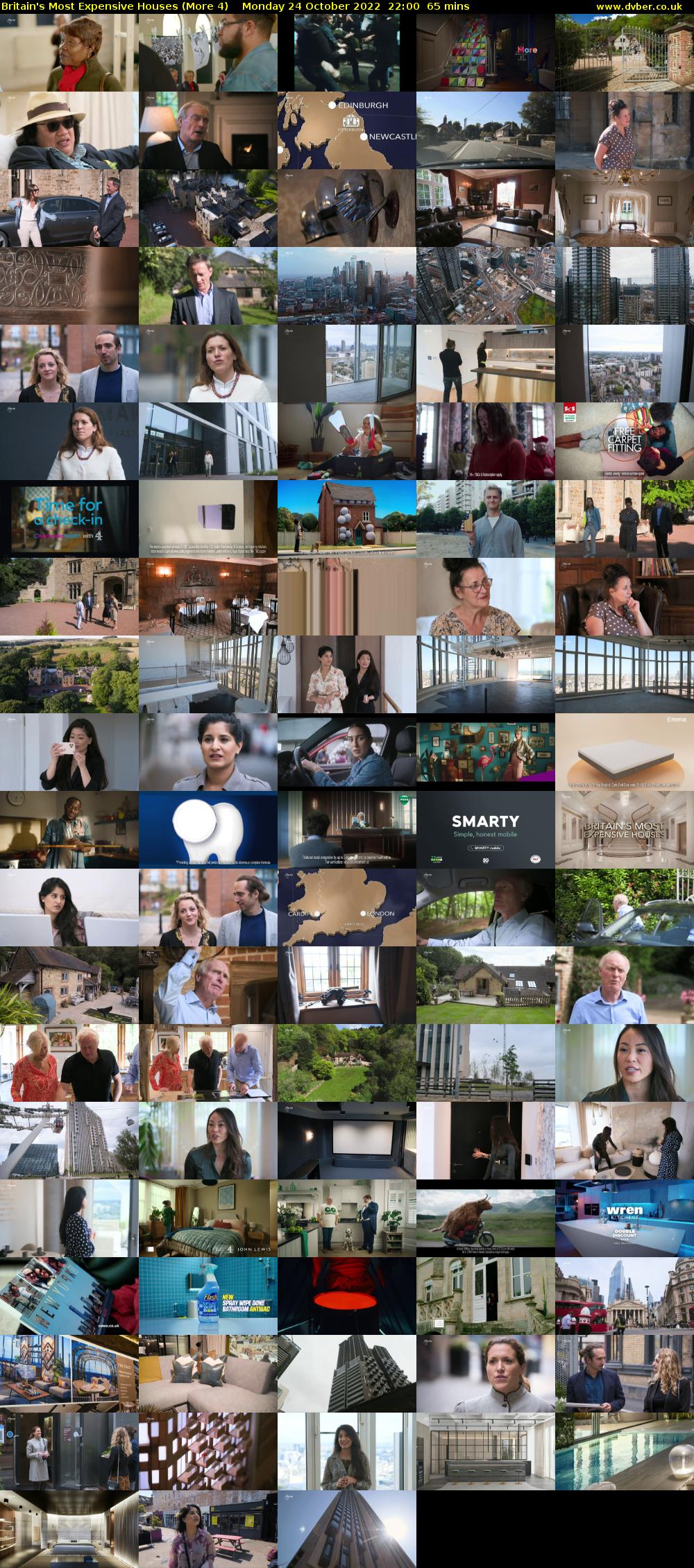 Britain's Most Expensive Houses (More 4) Monday 24 October 2022 22:00 - 23:05