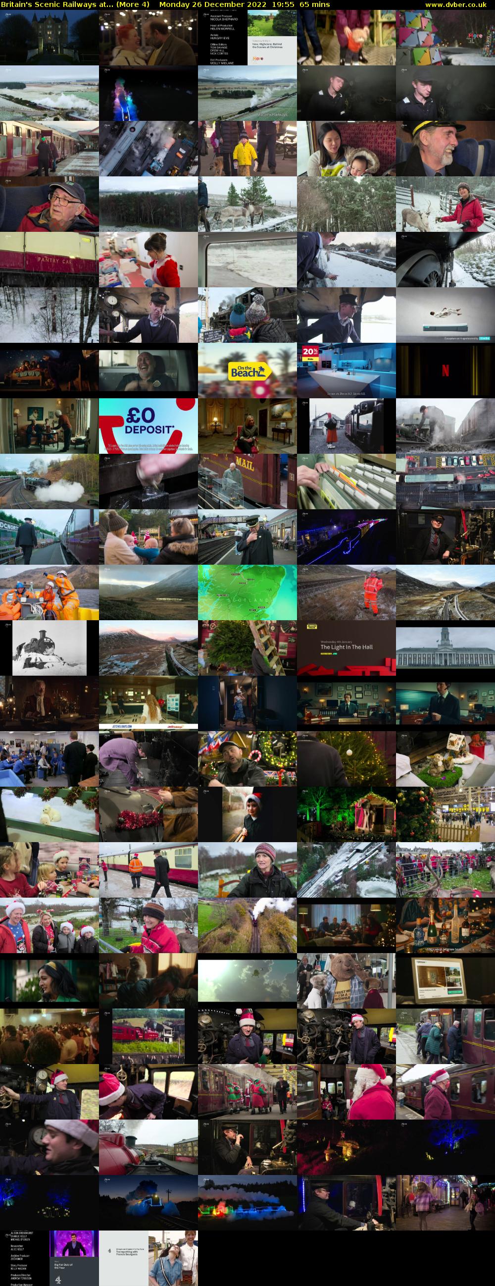 Britain's Scenic Railways at... (More 4) Monday 26 December 2022 19:55 - 21:00