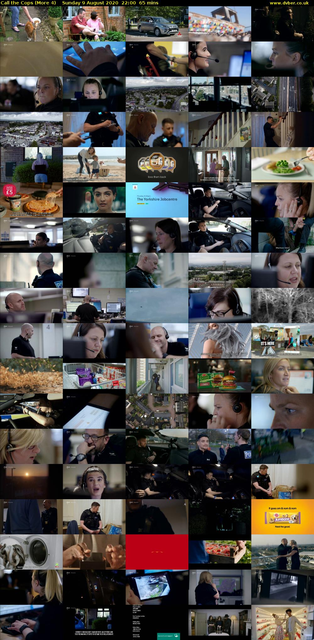Call the Cops (More 4) Sunday 9 August 2020 22:00 - 23:05