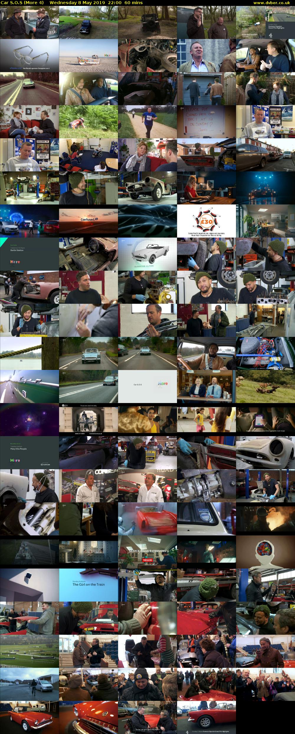 Car S.O.S (More 4) Wednesday 8 May 2019 22:00 - 23:00