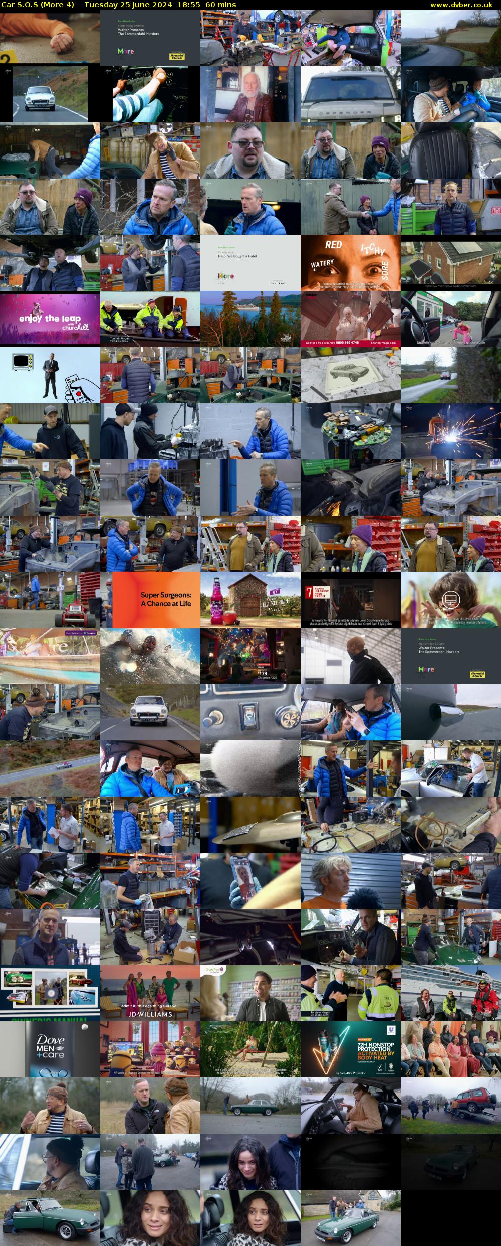 Car S.O.S (More 4) Tuesday 25 June 2024 18:55 - 19:55