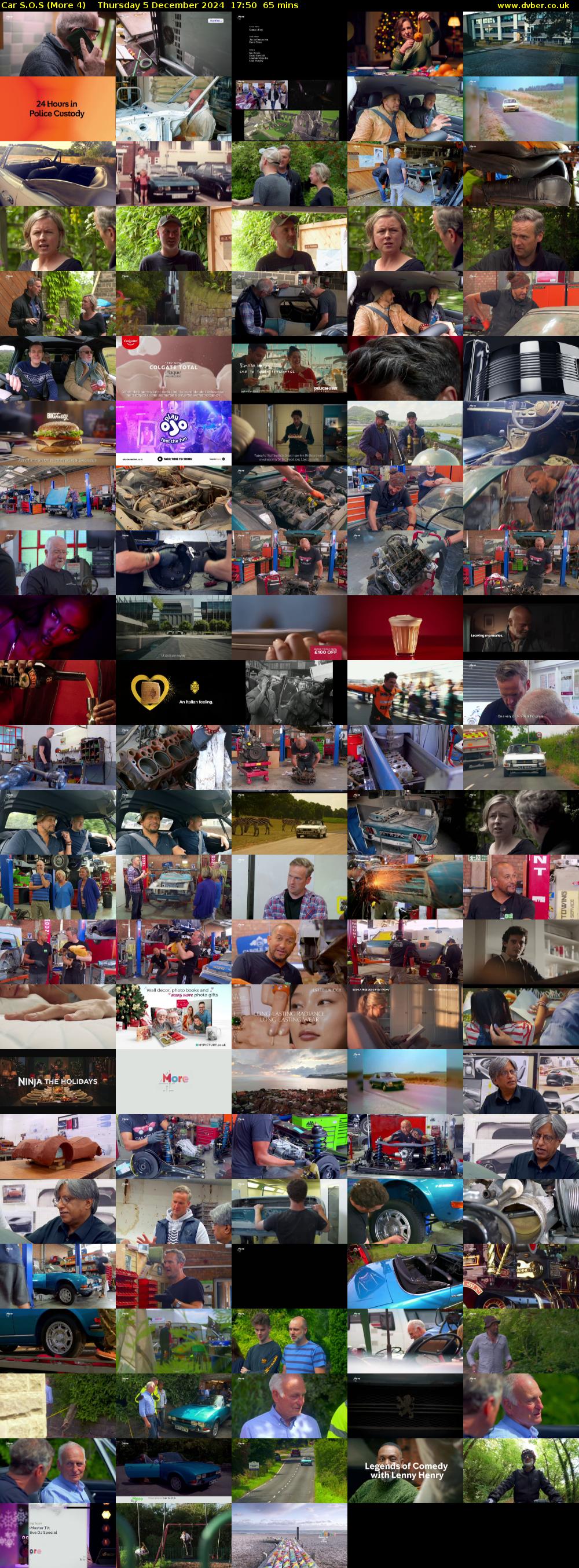 Car S.O.S (More 4) Thursday 5 December 2024 17:50 - 18:55