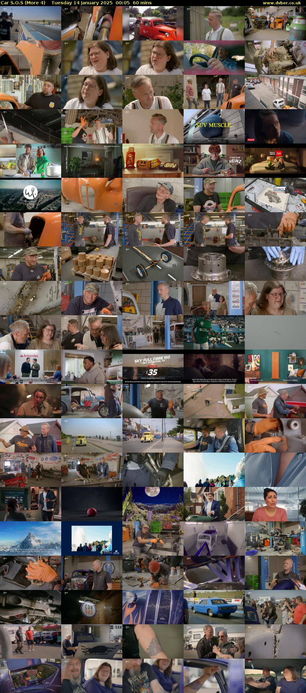 Car S.O.S (More 4) Tuesday 14 January 2025 00:05 - 01:05