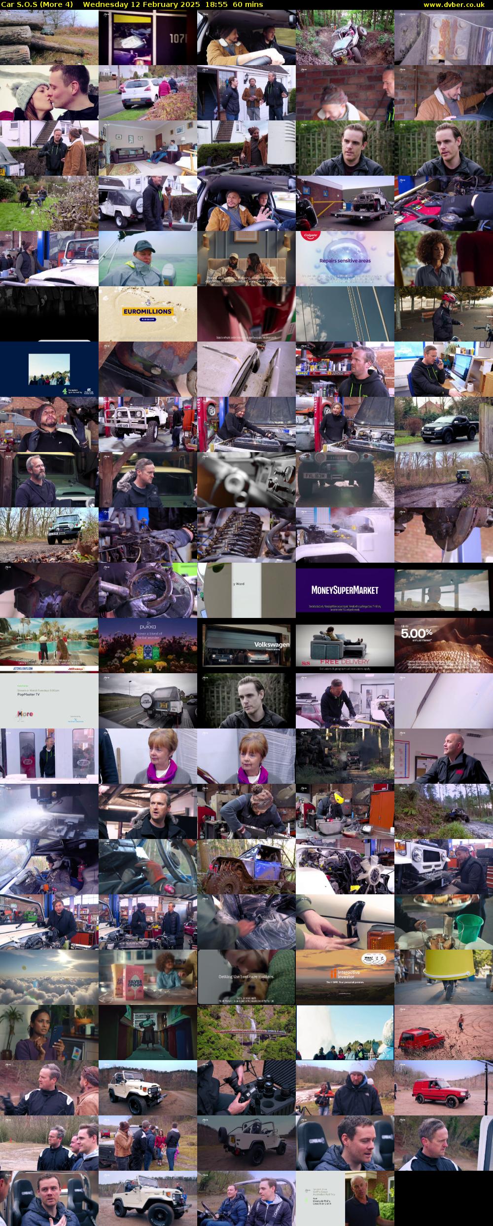 Car S.O.S (More 4) Wednesday 12 February 2025 18:55 - 19:55