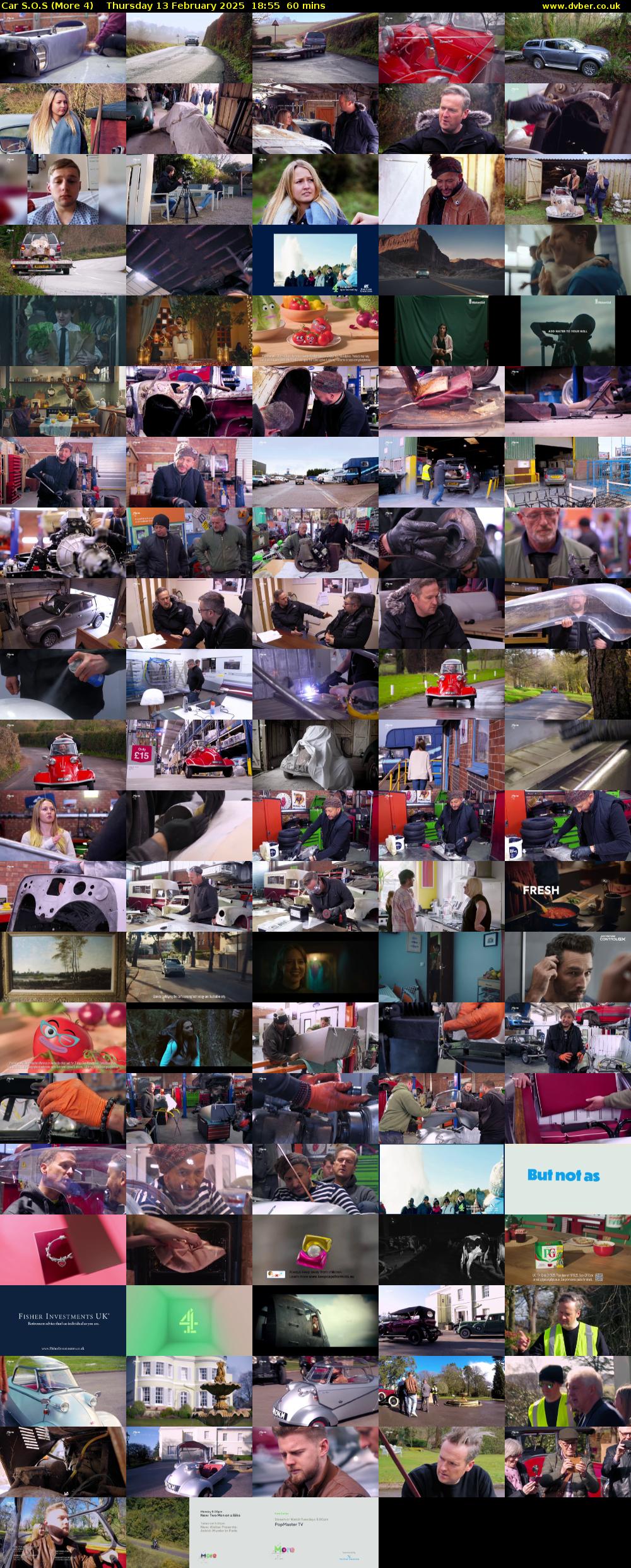 Car S.O.S (More 4) Thursday 13 February 2025 18:55 - 19:55