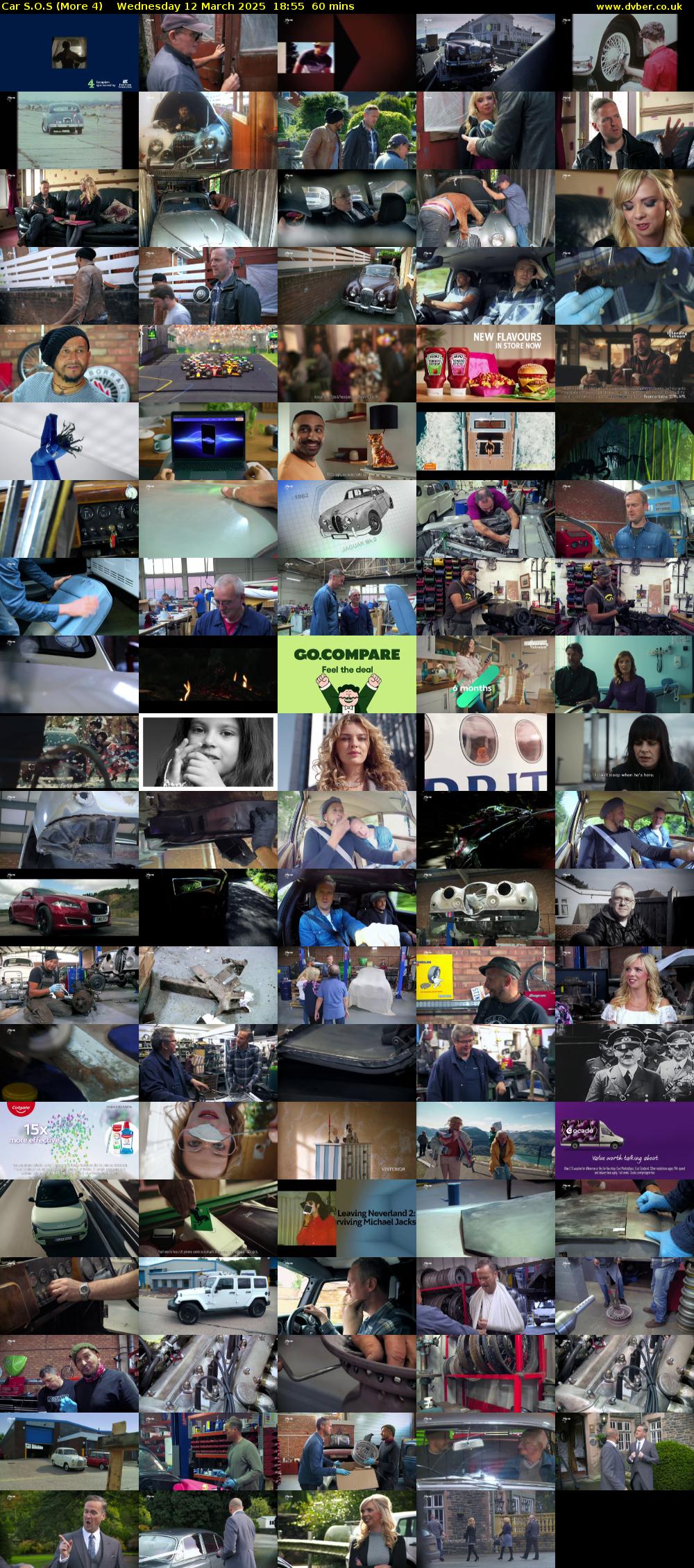 Car S.O.S (More 4) Wednesday 12 March 2025 18:55 - 19:55