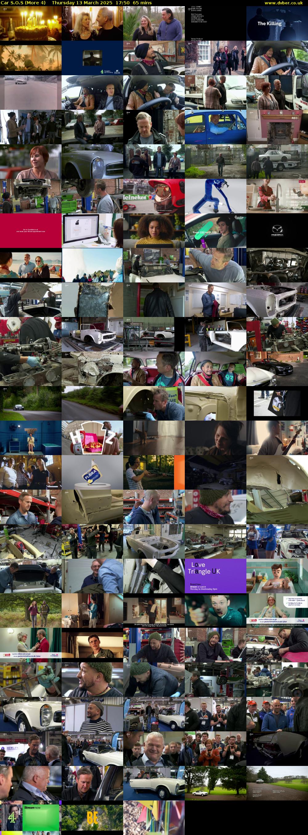 Car S.O.S (More 4) Thursday 13 March 2025 17:50 - 18:55