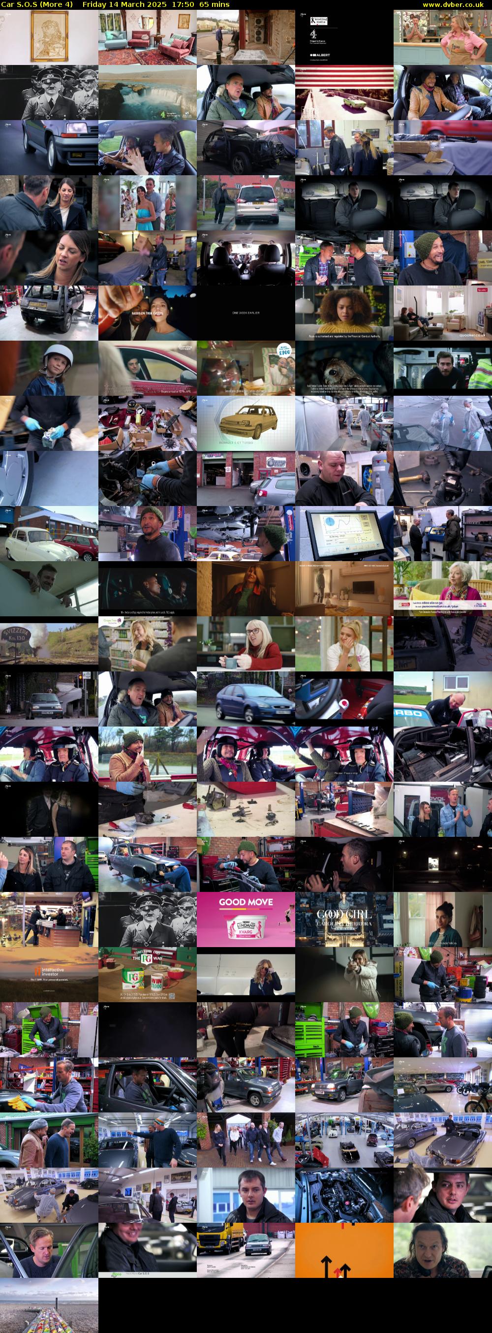 Car S.O.S (More 4) Friday 14 March 2025 17:50 - 18:55
