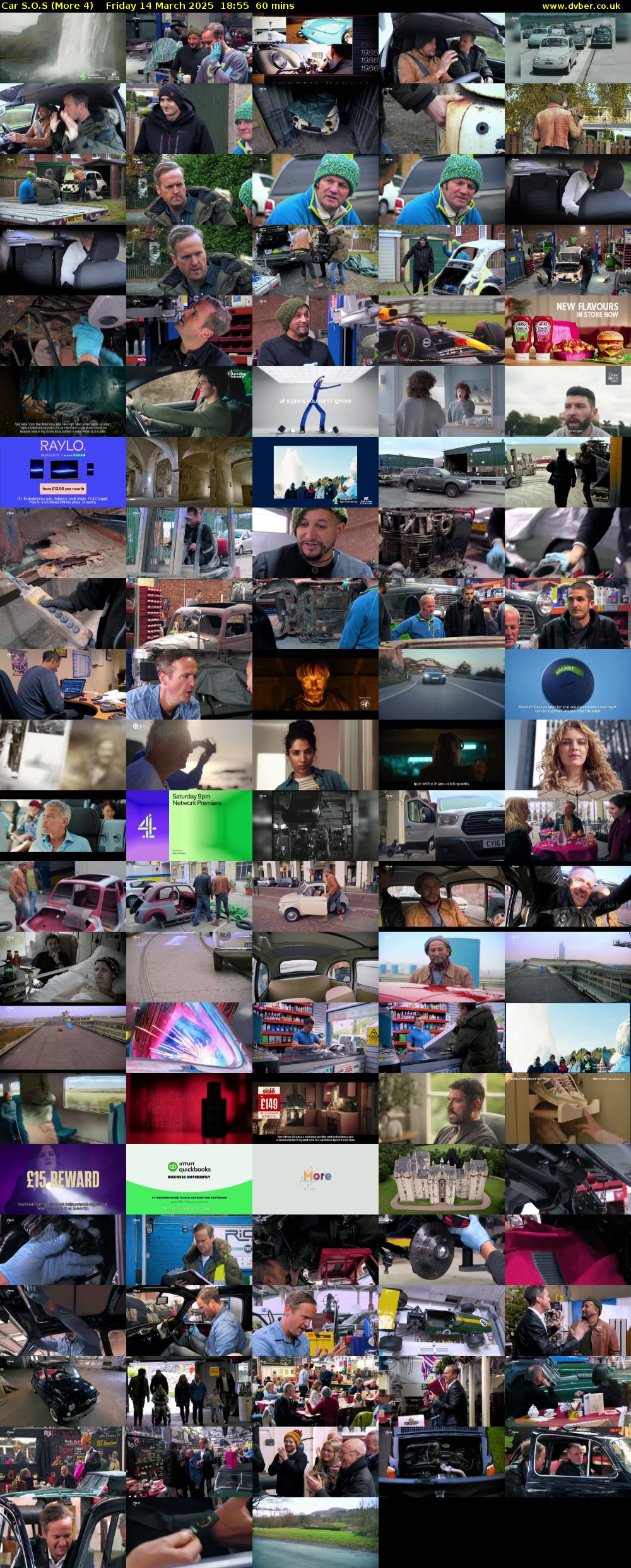 Car S.O.S (More 4) Friday 14 March 2025 18:55 - 19:55