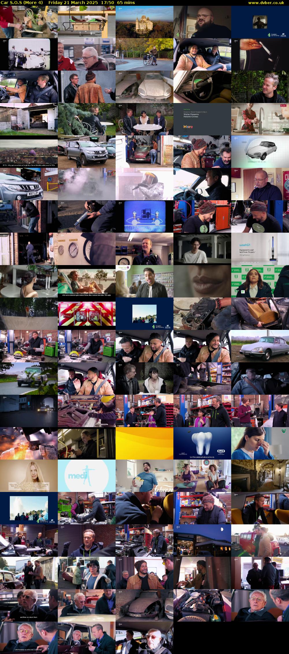 Car S.O.S (More 4) Friday 21 March 2025 17:50 - 18:55