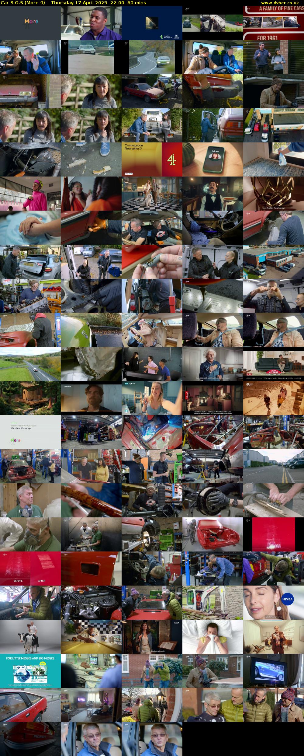 Car S.O.S (More 4) Thursday 17 April 2025 22:00 - 23:00