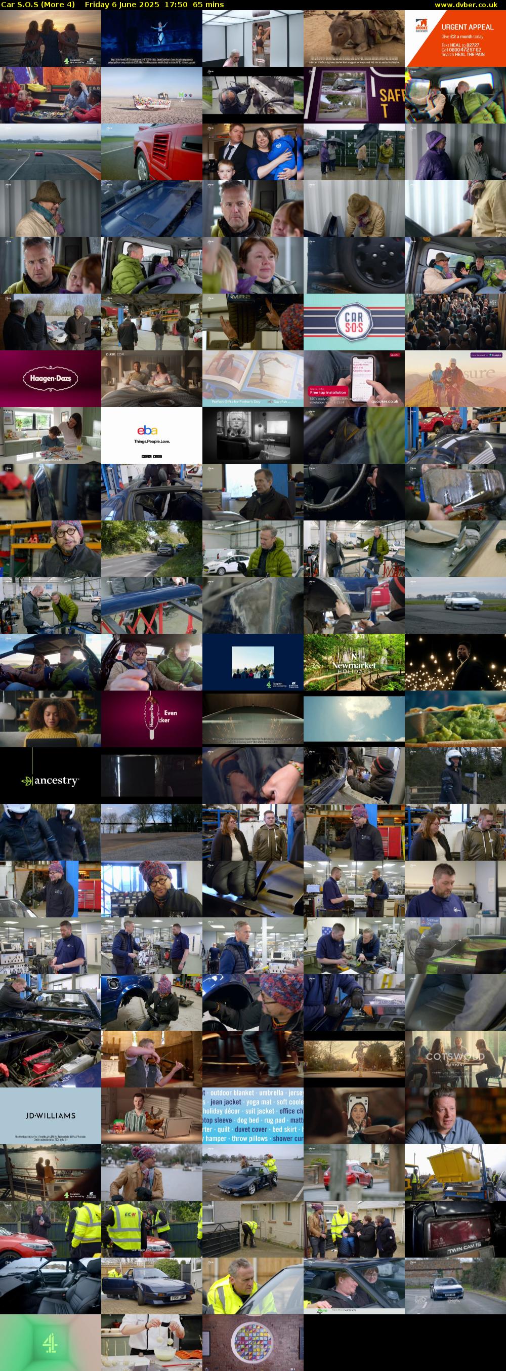 Car S.O.S (More 4) Friday 6 June 2025 17:50 - 18:55