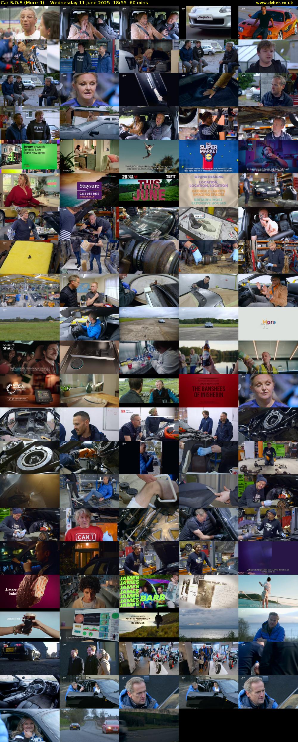 Car S.O.S (More 4) Wednesday 11 June 2025 18:55 - 19:55