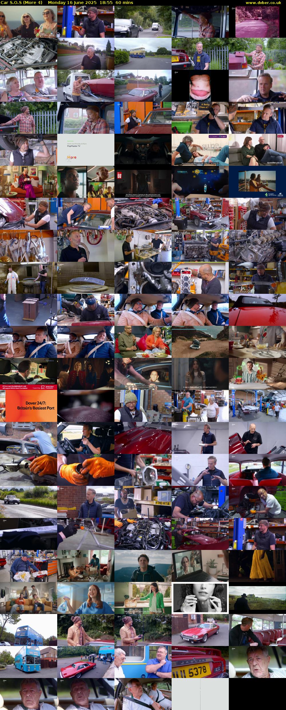 Car S.O.S (More 4) Monday 16 June 2025 18:55 - 19:55