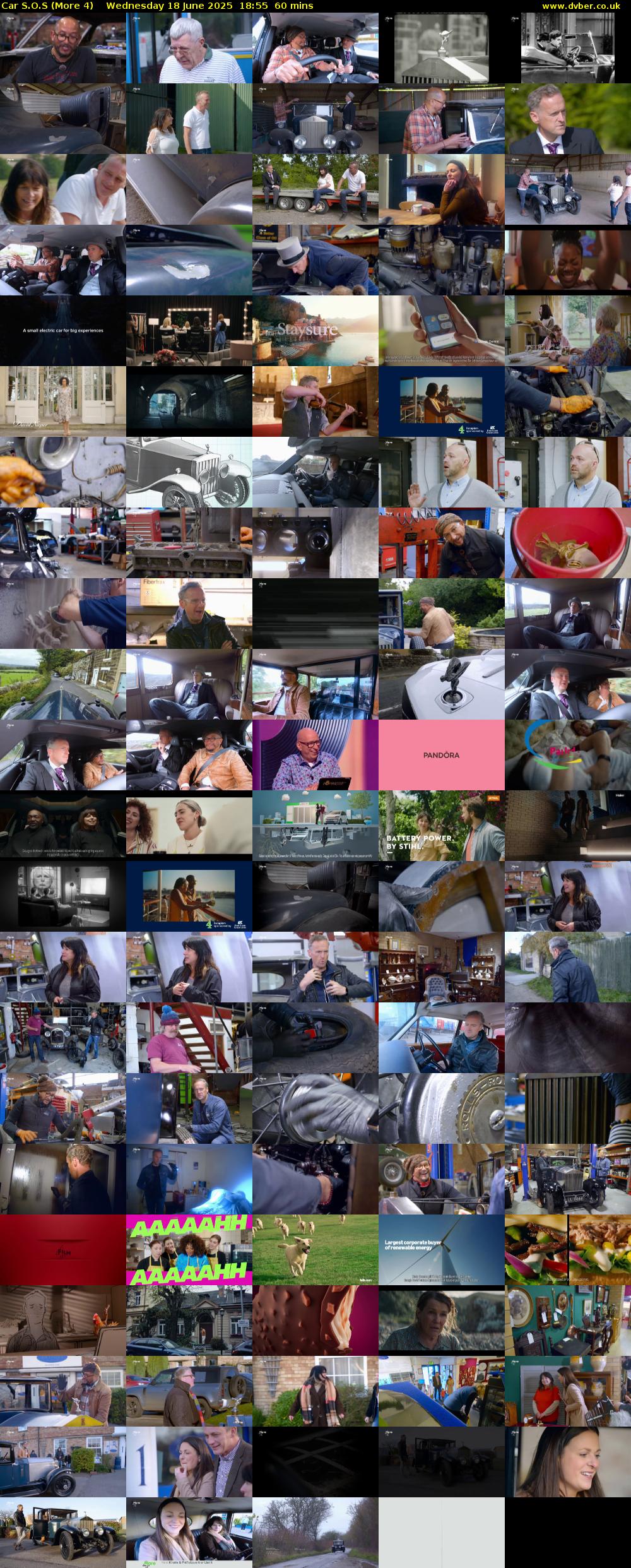 Car S.O.S (More 4) Wednesday 18 June 2025 18:55 - 19:55