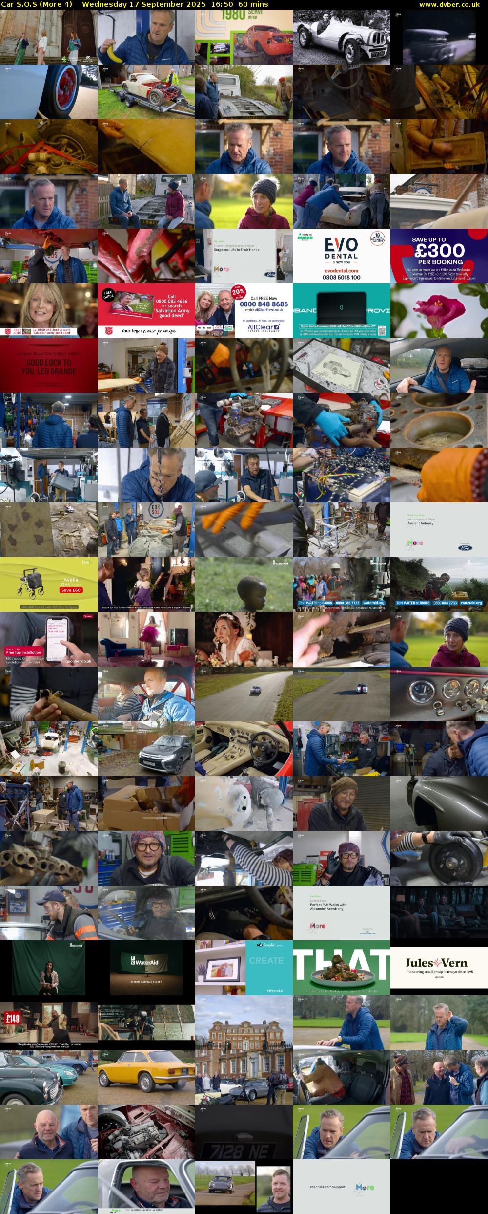 Car S.O.S (More 4) Wednesday 17 September 2025 16:50 - 17:50