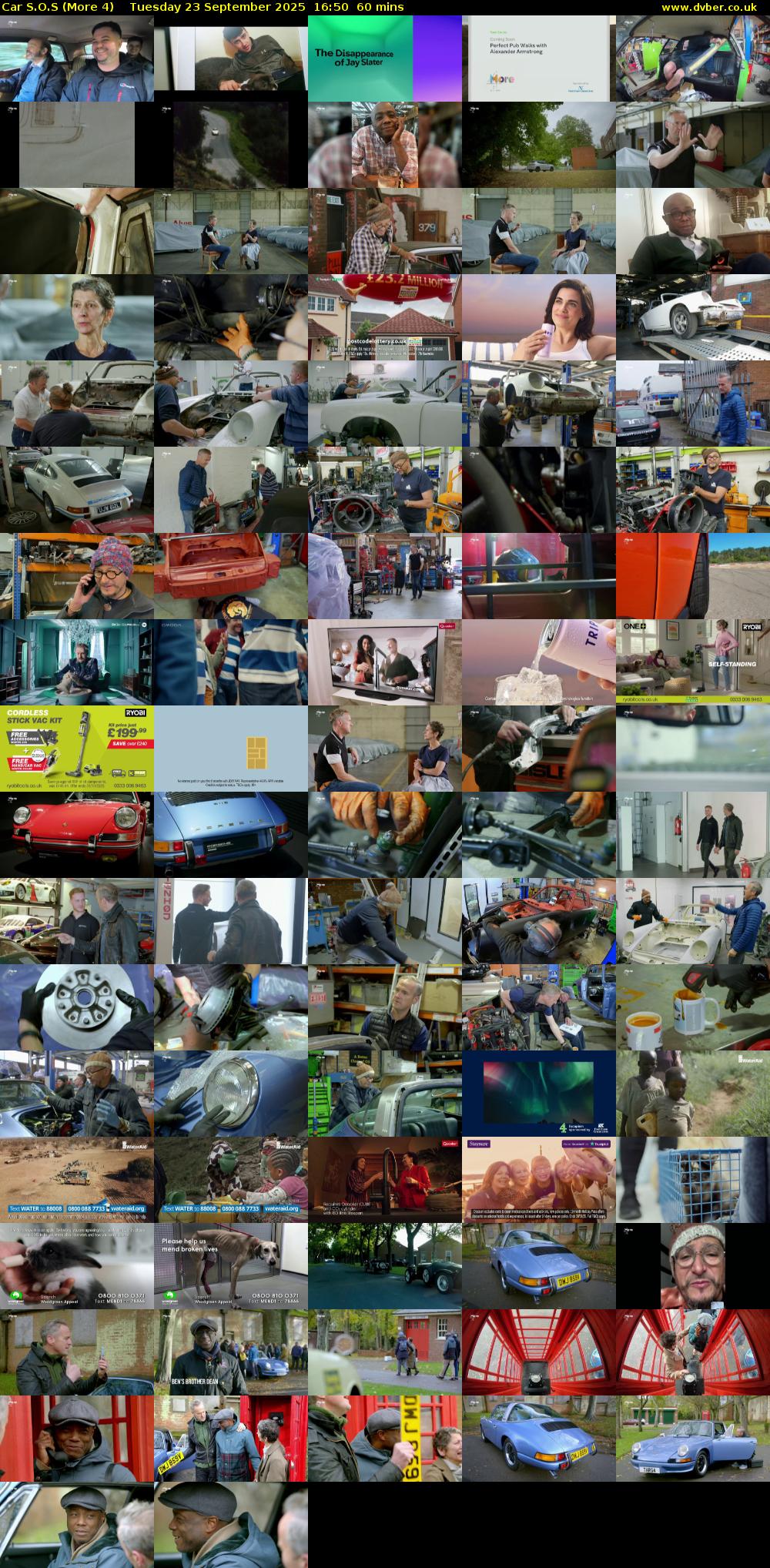 Car S.O.S (More 4) Tuesday 23 September 2025 16:50 - 17:50