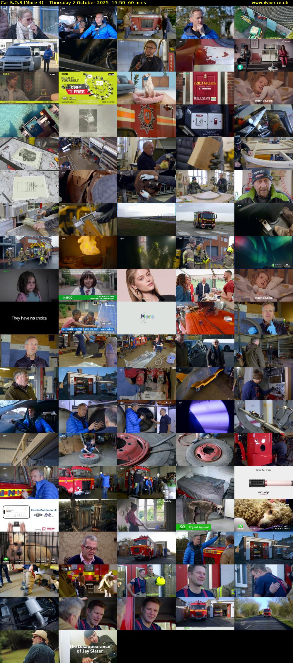 Car S.O.S (More 4) Thursday 2 October 2025 15:50 - 16:50