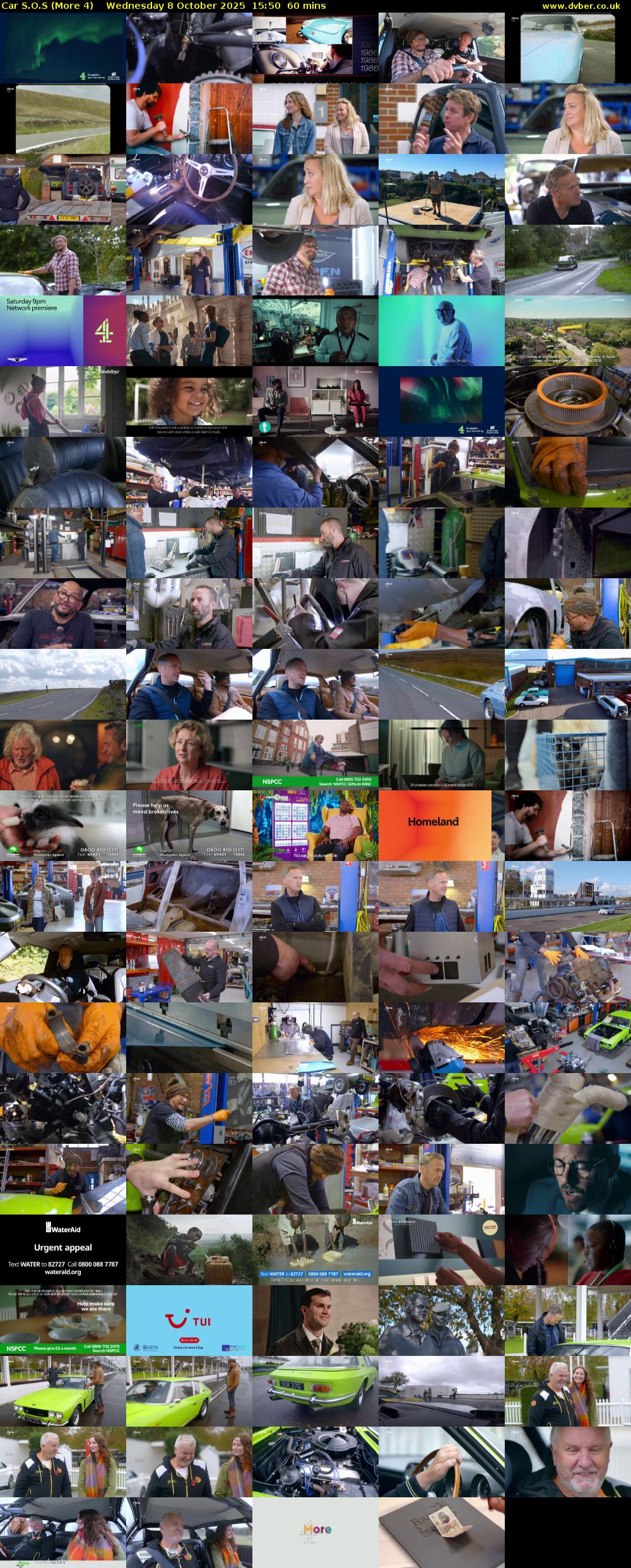 Car S.O.S (More 4) Wednesday 8 October 2025 15:50 - 16:50