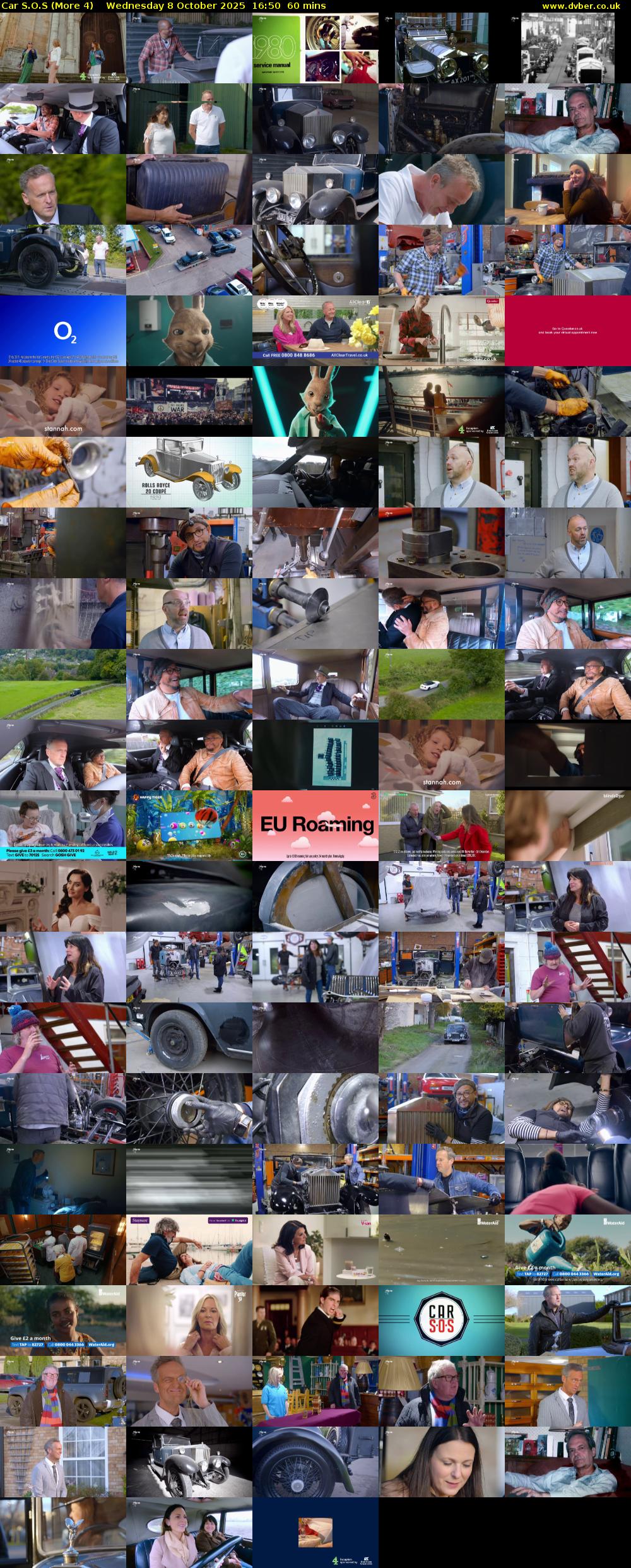 Car S.O.S (More 4) Wednesday 8 October 2025 16:50 - 17:50