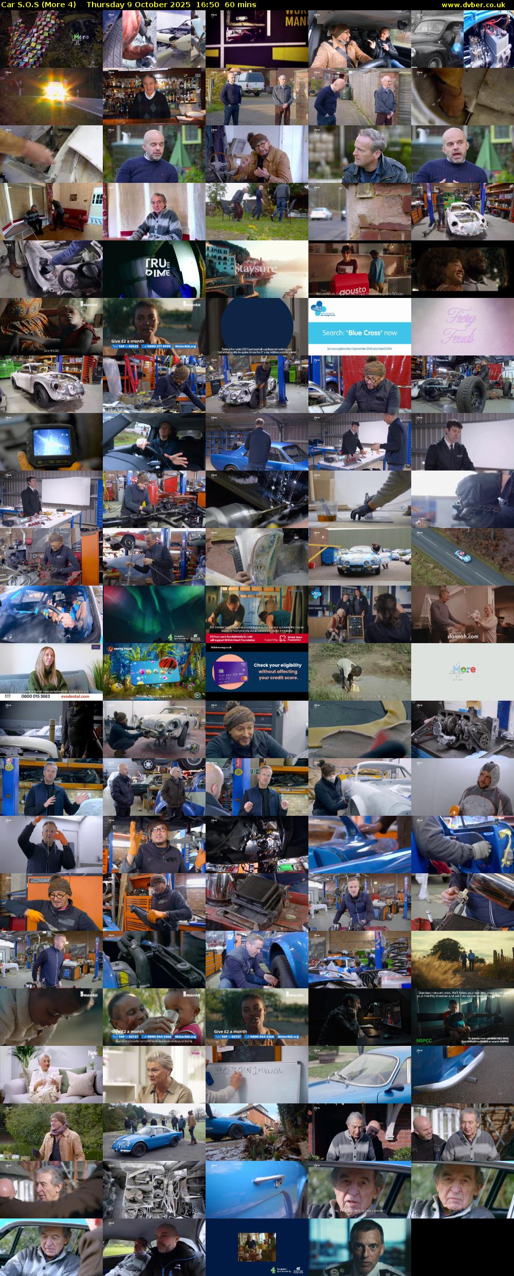 Car S.O.S (More 4) Thursday 9 October 2025 16:50 - 17:50