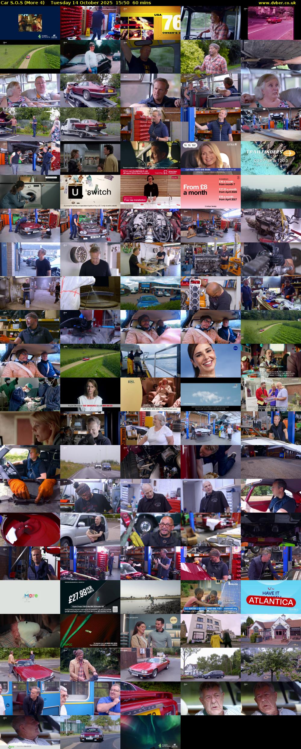 Car S.O.S (More 4) Tuesday 14 October 2025 15:50 - 16:50