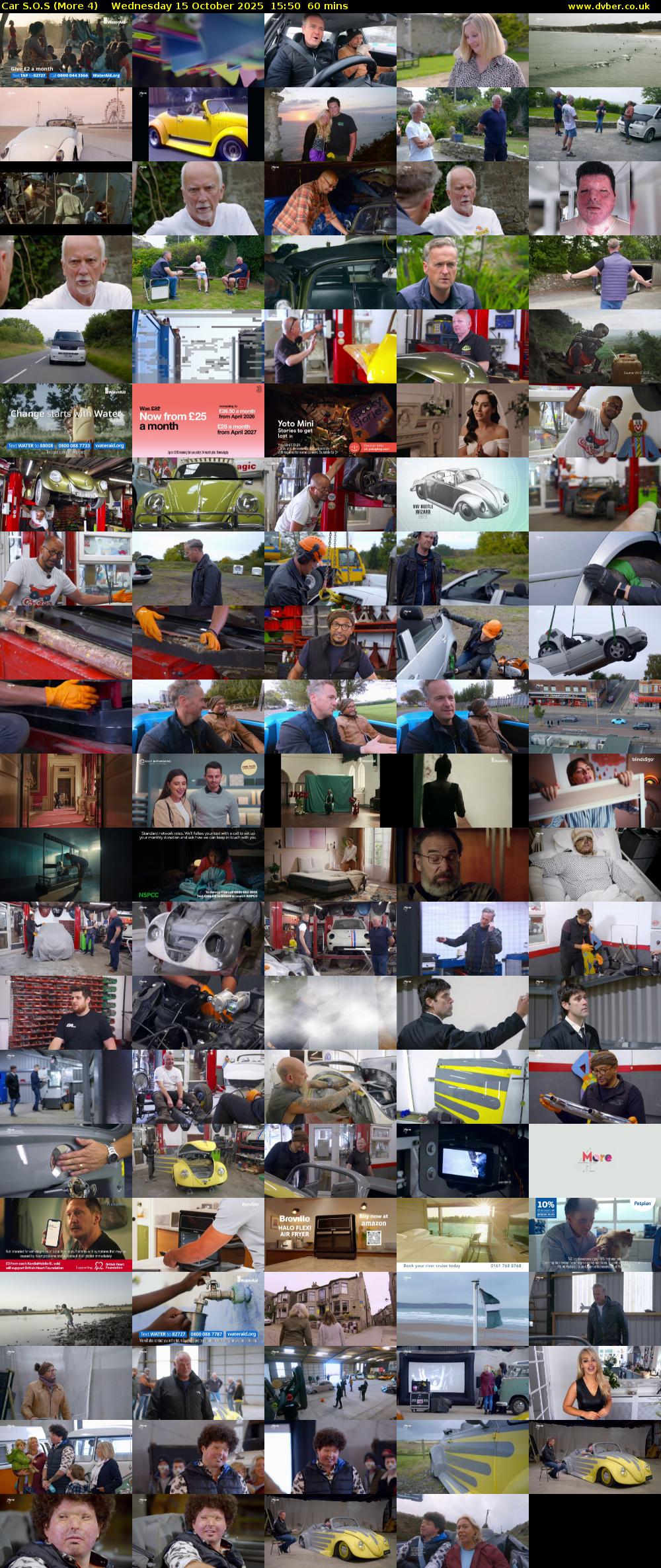 Car S.O.S (More 4) Wednesday 15 October 2025 15:50 - 16:50