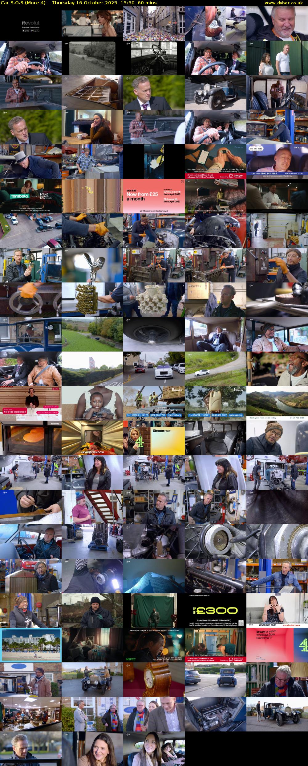 Car S.O.S (More 4) Thursday 16 October 2025 15:50 - 16:50