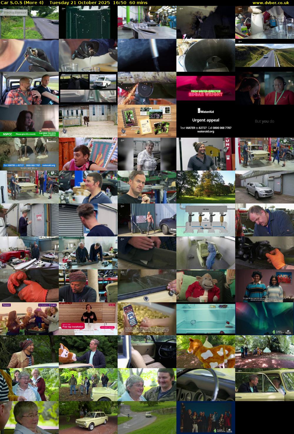 Car S.O.S (More 4) Tuesday 21 October 2025 16:50 - 17:50