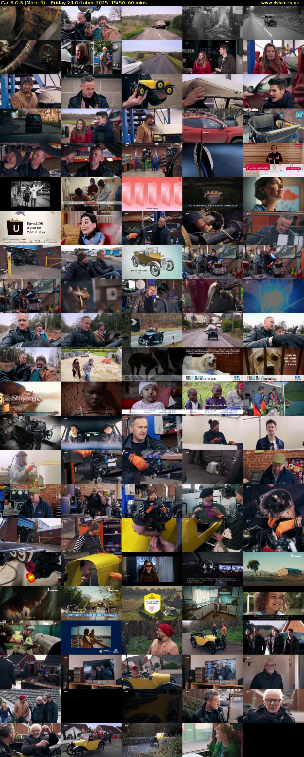 Car S.O.S (More 4) Friday 24 October 2025 15:50 - 16:50
