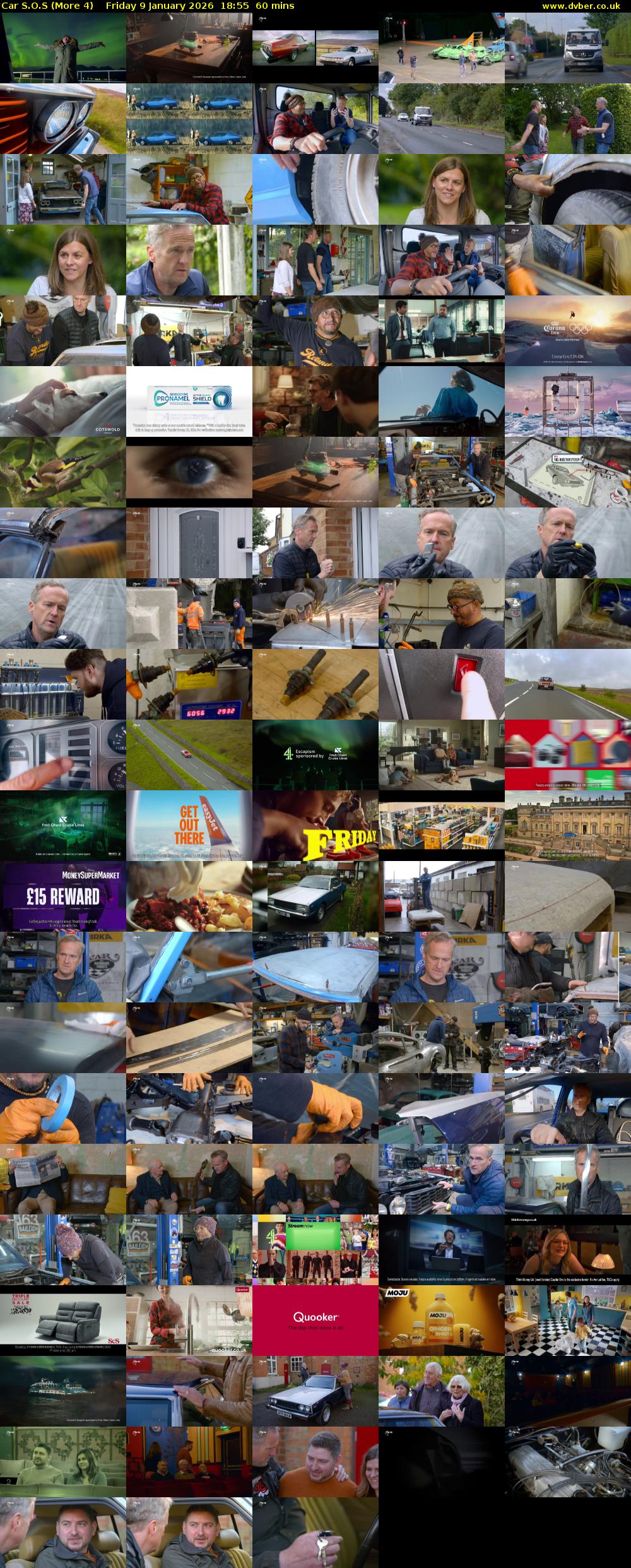 Car S.O.S (More 4) Friday 9 January 2026 18:55 - 19:55