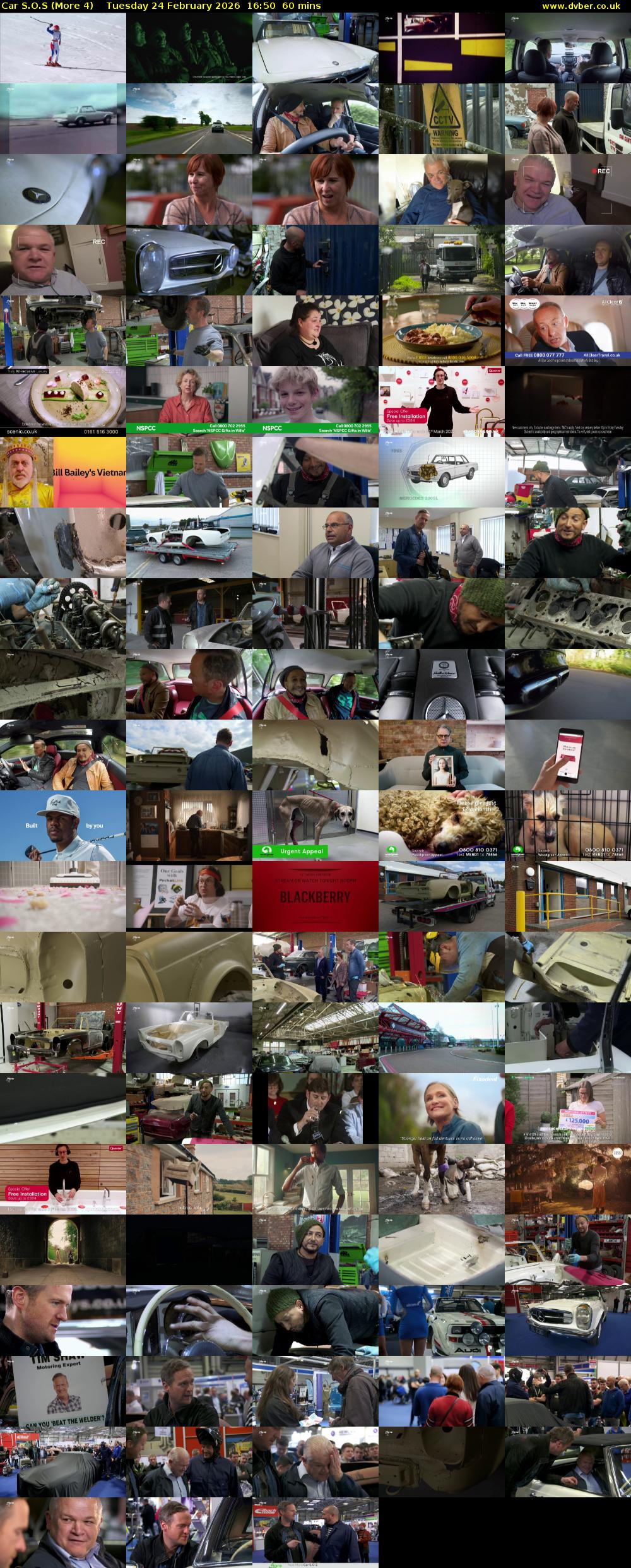Car S.O.S (More 4) Tuesday 24 February 2026 16:50 - 17:50