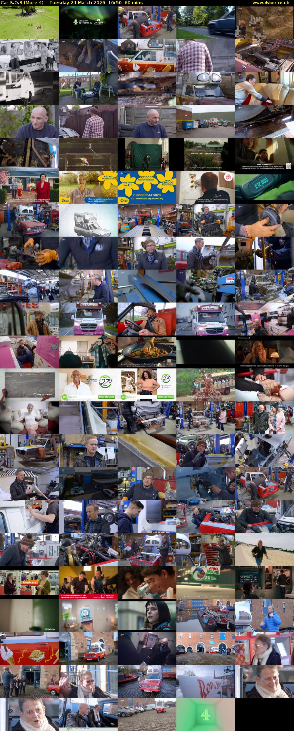 Car S.O.S (More 4) Tuesday 24 March 2026 16:50 - 17:50