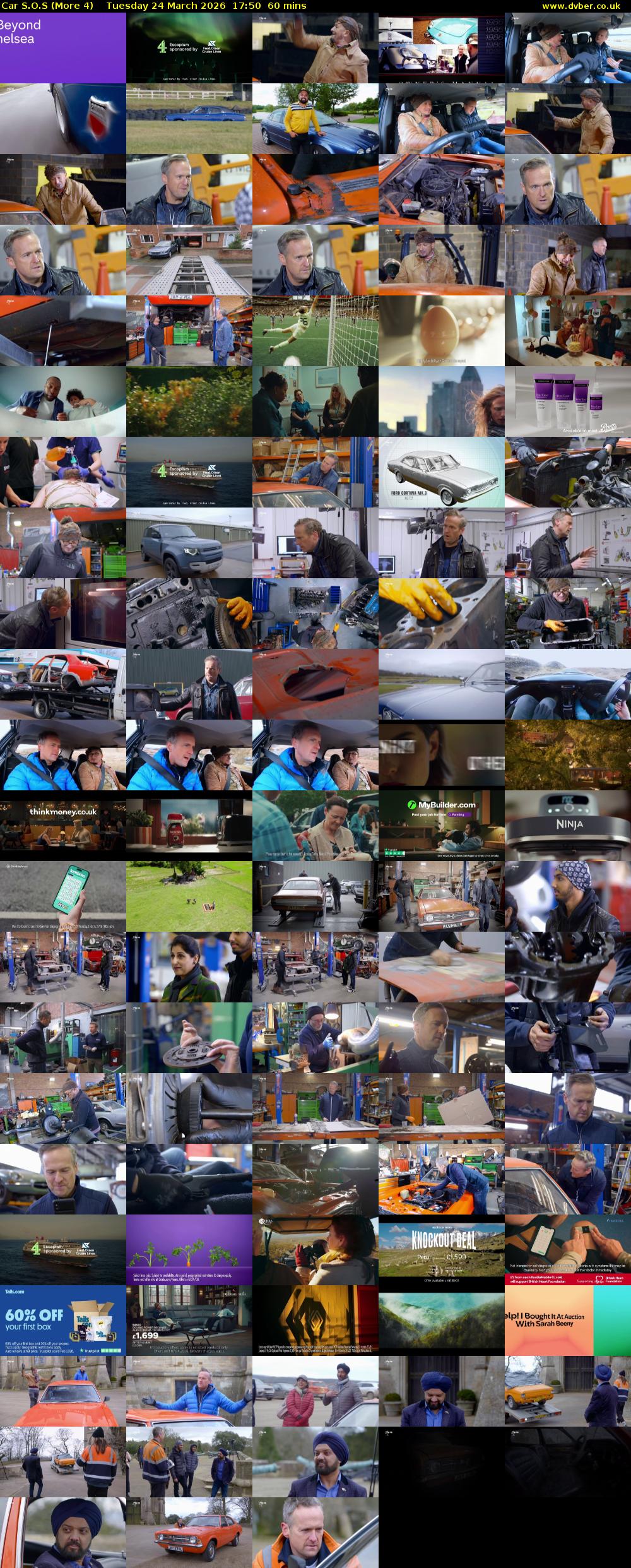 Car S.O.S (More 4) Tuesday 24 March 2026 17:50 - 18:50