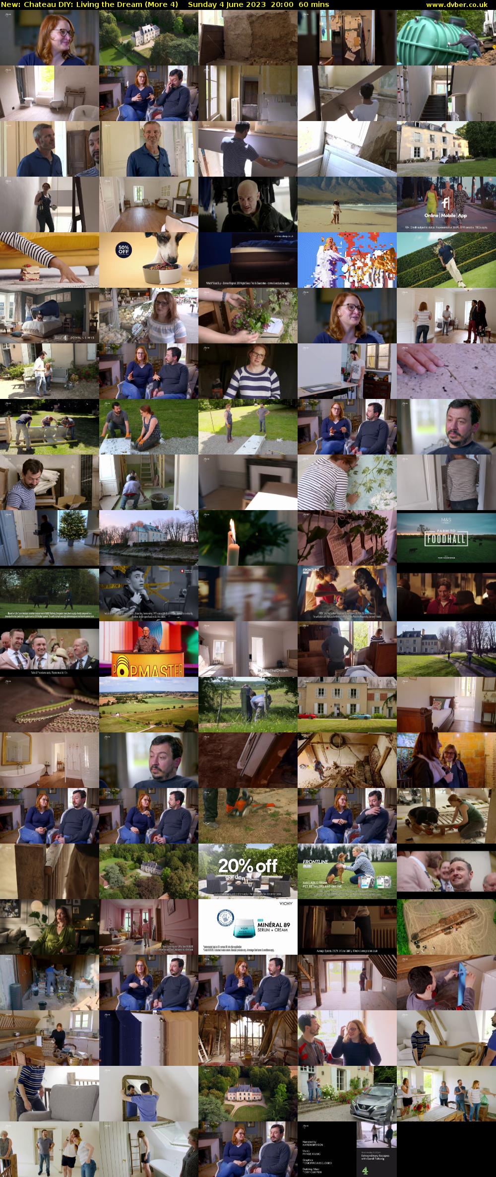 Chateau DIY: Living the Dream (More 4) Sunday 4 June 2023 20:00 - 21:00