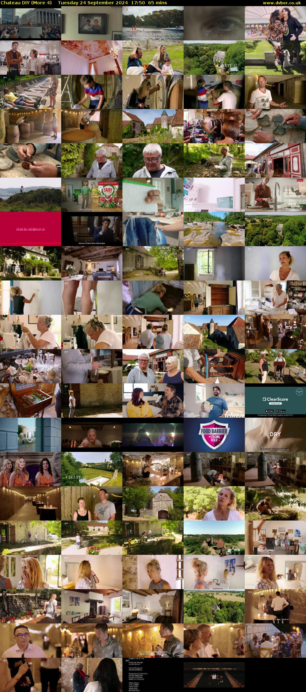 Chateau DIY (More 4) Tuesday 24 September 2024 17:50 - 18:55