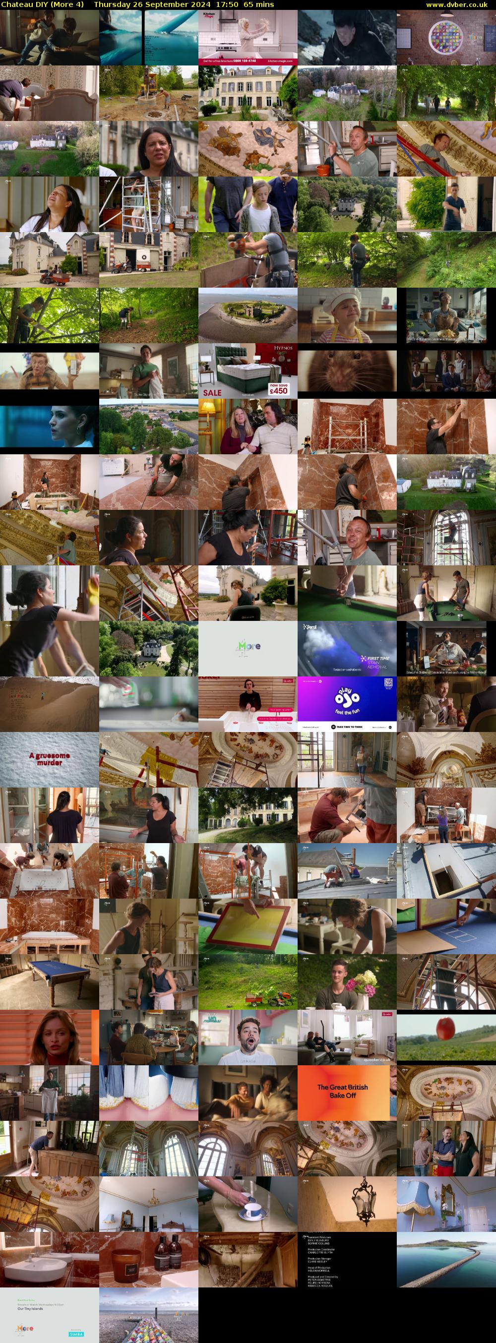 Chateau DIY (More 4) Thursday 26 September 2024 17:50 - 18:55
