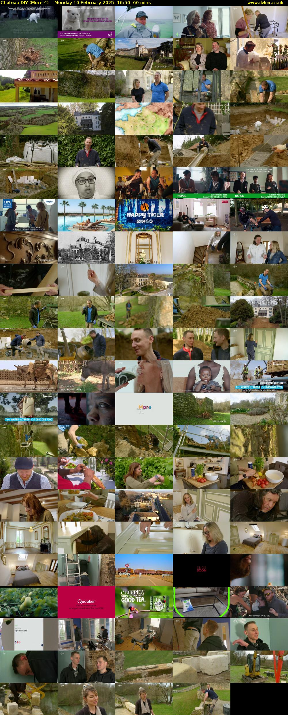 Chateau DIY (More 4) Monday 10 February 2025 16:50 - 17:50