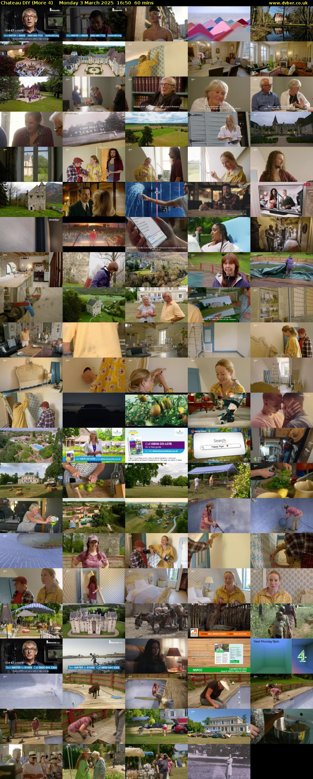 Chateau DIY (More 4) Monday 3 March 2025 16:50 - 17:50