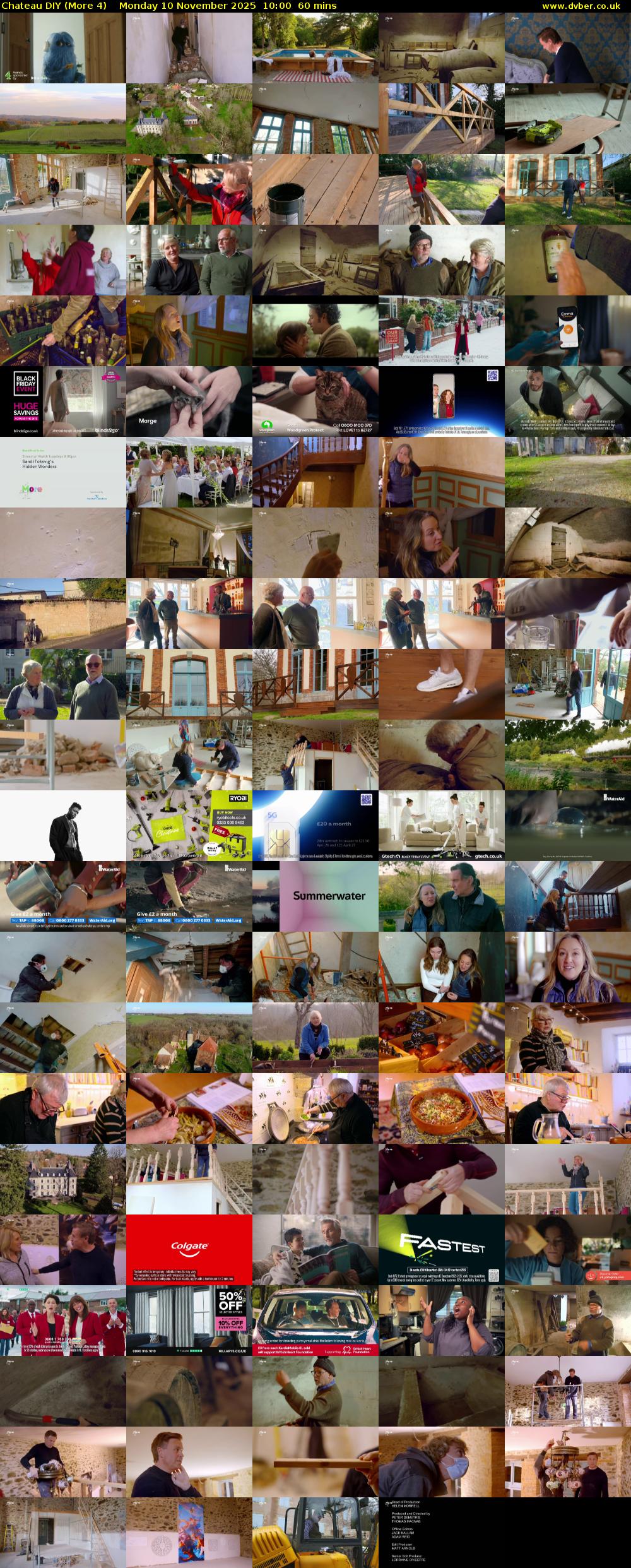 Chateau DIY (More 4) Monday 10 November 2025 10:00 - 11:00