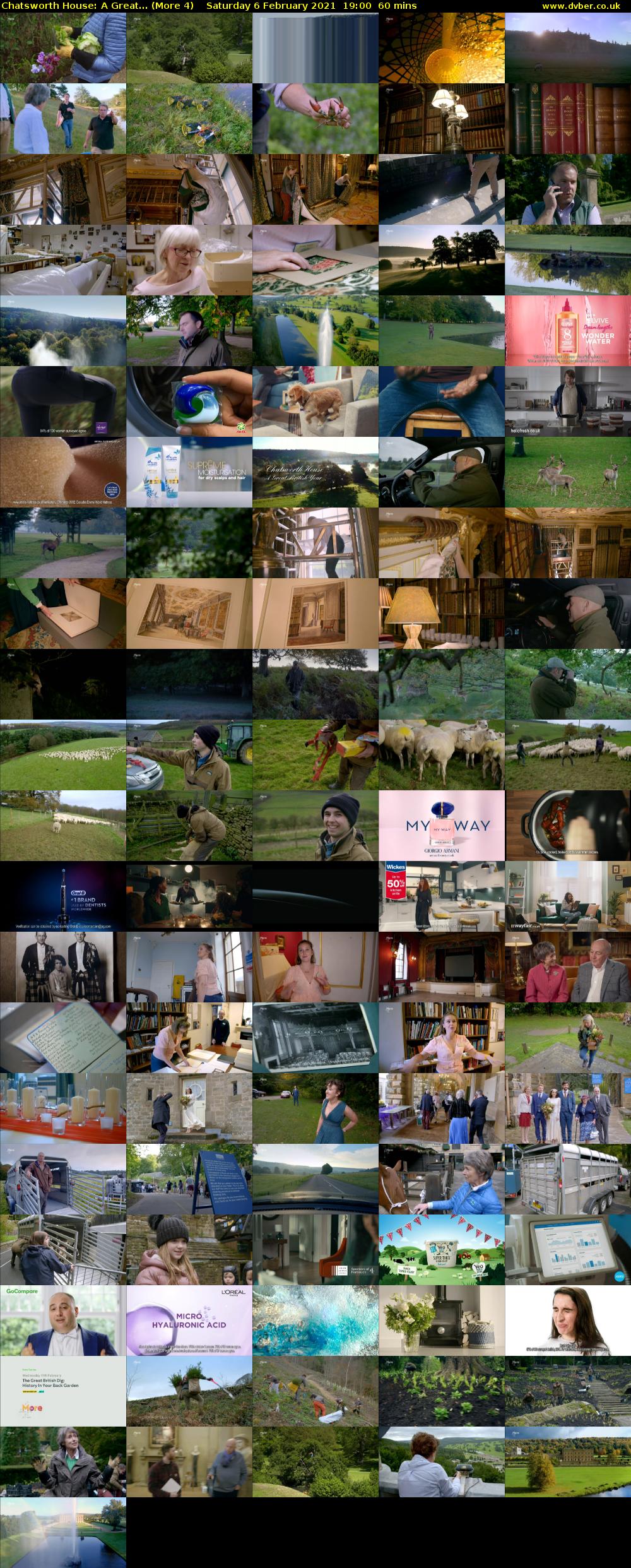 Chatsworth House: A Great... (More 4) Saturday 6 February 2021 19:00 - 20:00