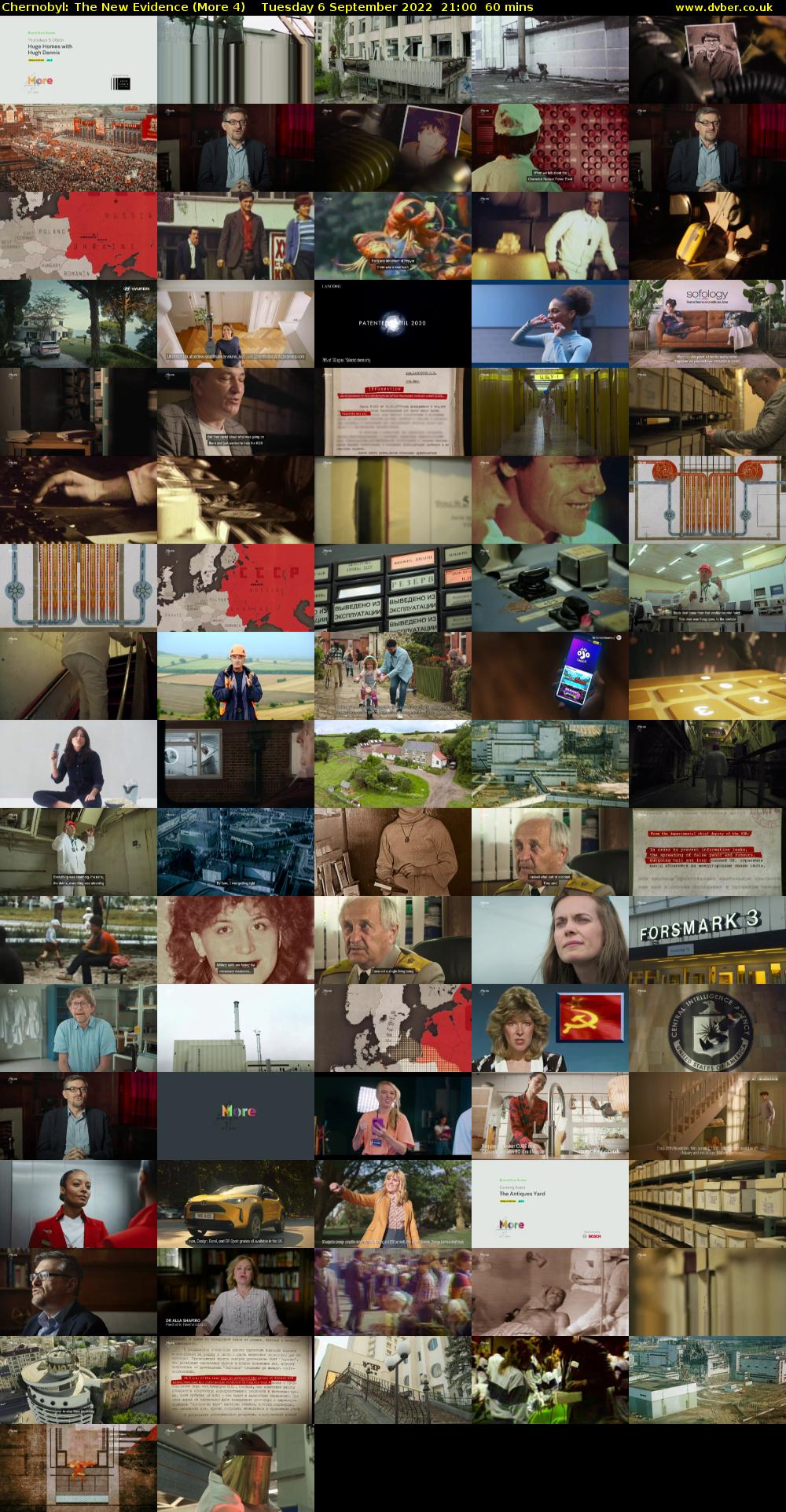 Chernobyl: The New Evidence (More 4) Tuesday 6 September 2022 21:00 - 22:00