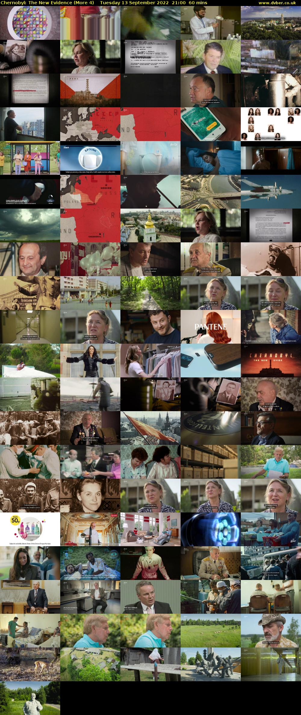 Chernobyl: The New Evidence (More 4) Tuesday 13 September 2022 21:00 - 22:00