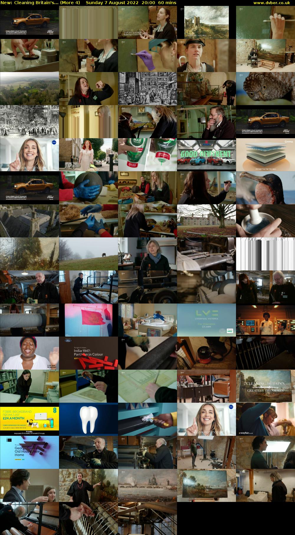 Cleaning Britain's... (More 4) Sunday 7 August 2022 20:00 - 21:00