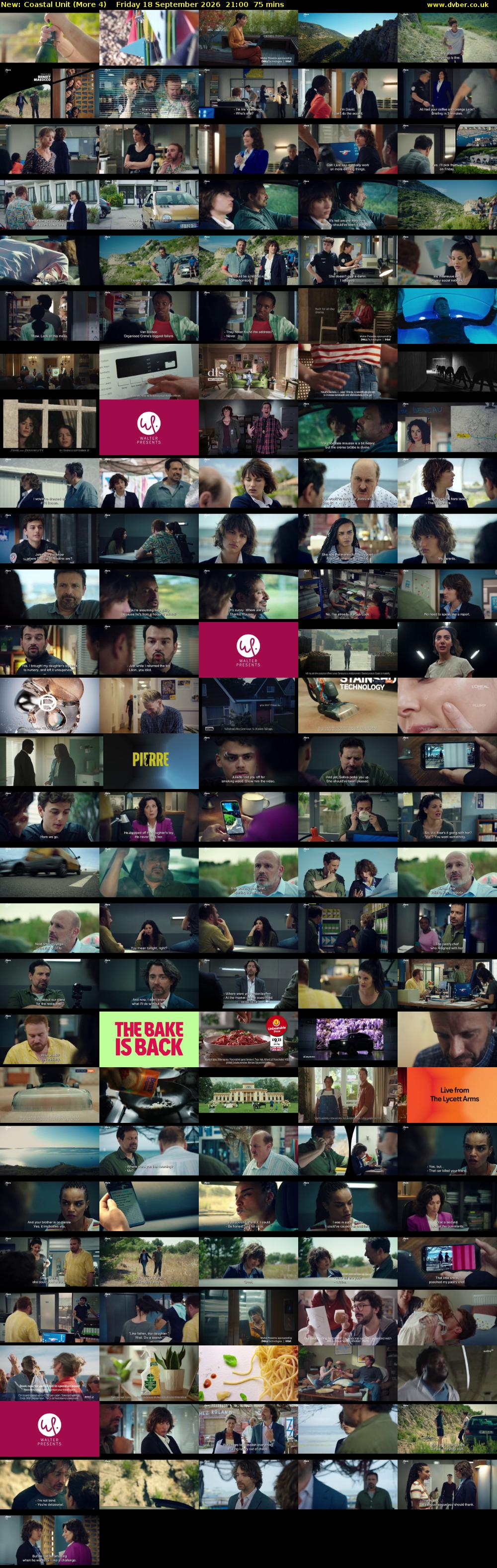 Coastal Unit (More 4) Friday 18 September 2026 21:00 - 22:15