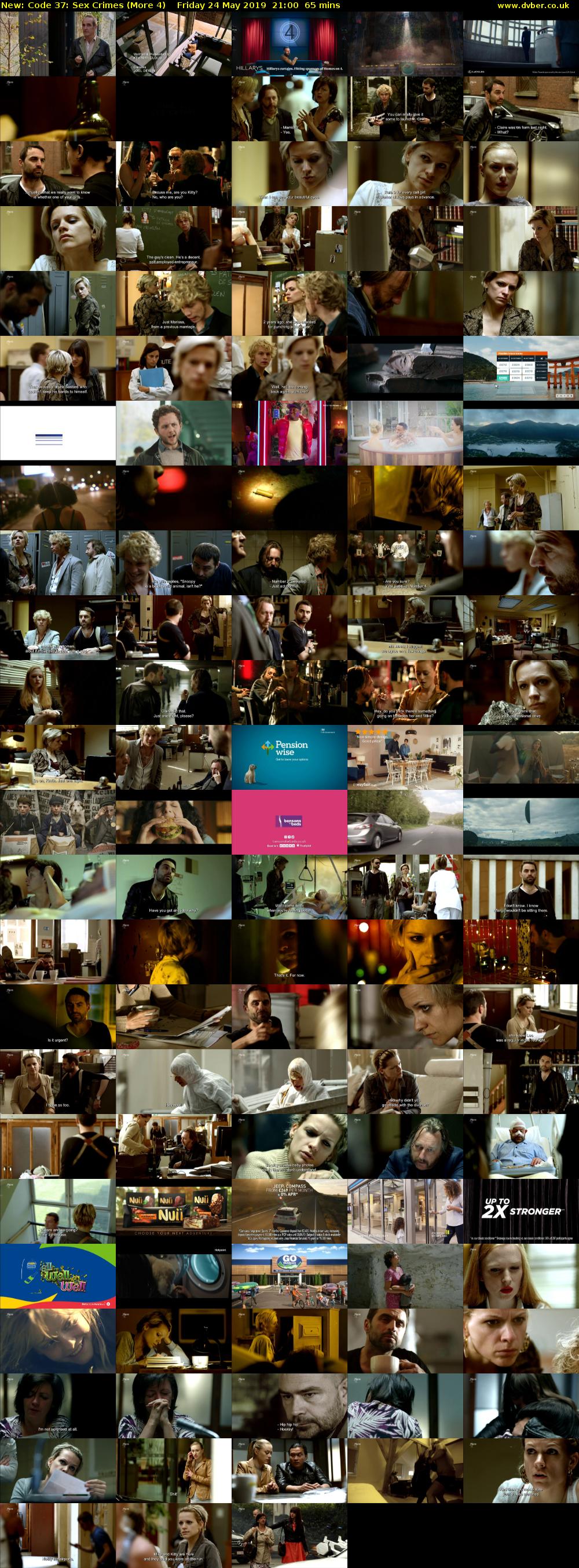 Code 37: Sex Crimes (More 4) Friday 24 May 2019 21:00 - 22:05