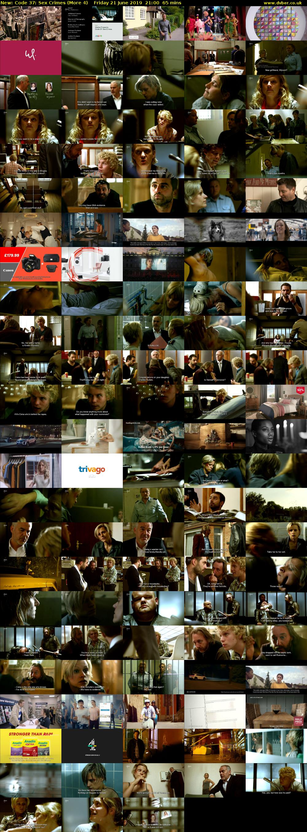 Code 37: Sex Crimes (More 4) Friday 21 June 2019 21:00 - 22:05