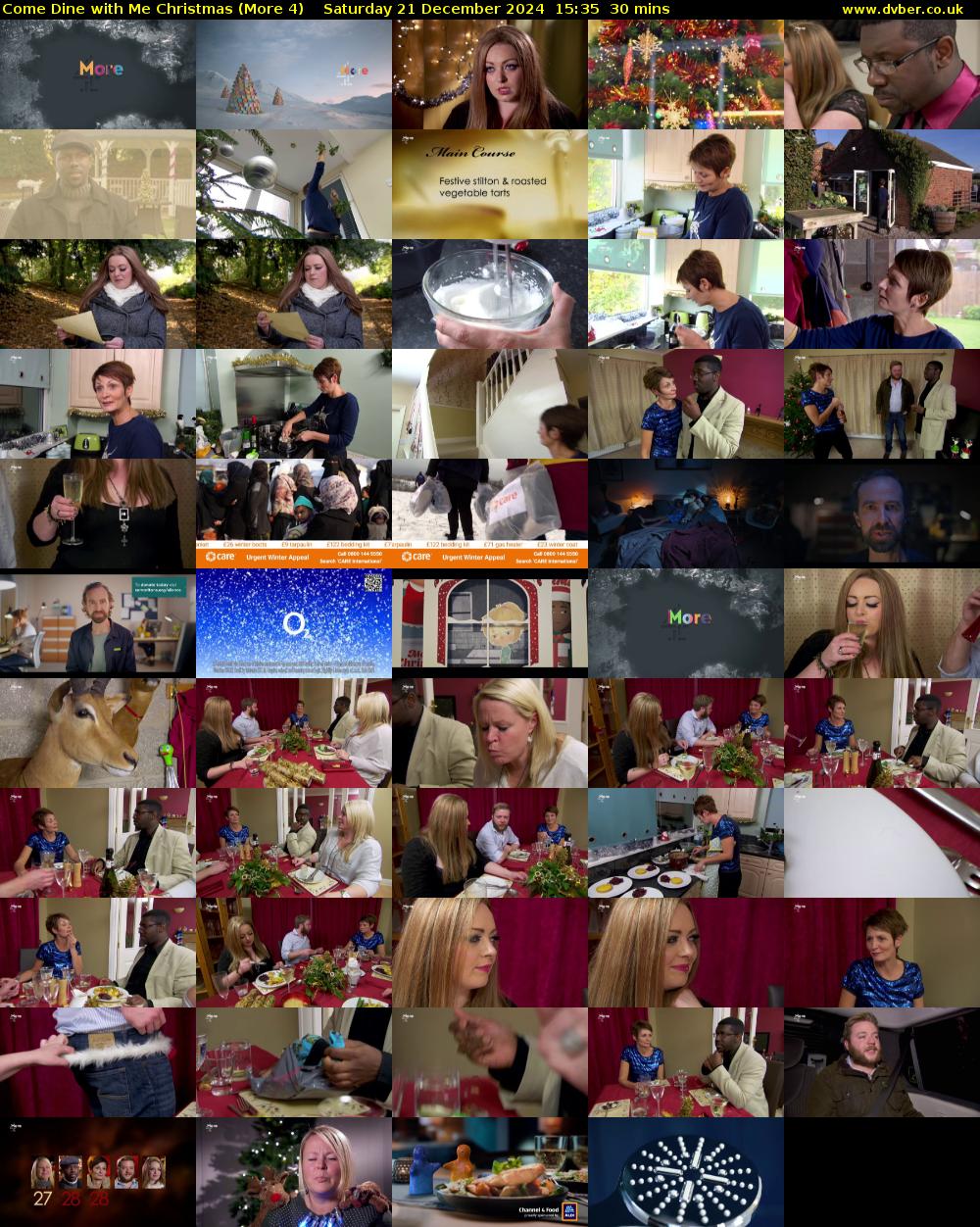 Come Dine with Me Christmas (More 4) Saturday 21 December 2024 15:35 - 16:05